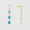FAIRLEY - Mykonos Cocktail Earrings - Jewellery (Blue) Mykonos Cocktail Earrings