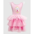 Claris The Chicest Mouse In Paris By Pink Poppy - Claris Fashion Tulle Dress in Pink - Dresses (Pink) Claris Fashion Tulle Dress in Pink