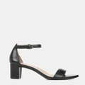 Naturalizer - Vera Heeled Sandal - Mid-low heels (Black) Vera Heeled Sandal