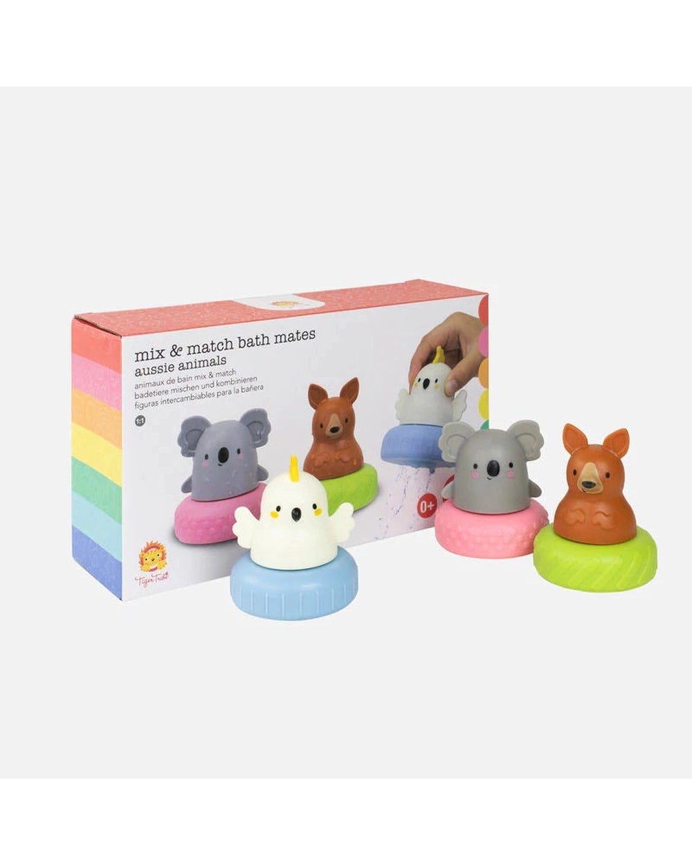 Tiger Tribe - Mix n Match Bath Animals - Bath Toys (Multi) Mix n Match Bath Animals