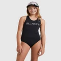 Billabong - Girls 6 14 Daylight One Piece - One-Piece / Swimsuit (BLACK) Girls 6 14 Daylight One Piece