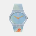 Swatch - Eiffel Tower By Robert Delaunay - Watches (Blue) Eiffel Tower By Robert Delaunay