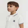 Country Road - Organically Grown Cotton Logo Polo Shirt - T-Shirts & Singlets (Neutrals) Organically Grown Cotton Logo Polo Shirt