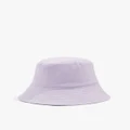 Country Road - Organically Grown Cotton Textured Bucket Hat - Hats (Purple) Organically Grown Cotton Textured Bucket Hat