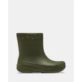 Crocs - Classic Boots Unisex - Boots (Army Green) Classic Boots - Unisex