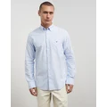 Gant - The Oxford Shirt Reg BD - Shirts & Polos (Capri Blue) The Oxford Shirt Reg BD
