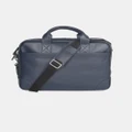 Ben Sherman - Leather Laptop Briefcase - Bags (NAVY) Leather Laptop Briefcase