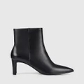 Siren - Bray Ankle Boots - Boots (Black Leather) Bray Ankle Boots