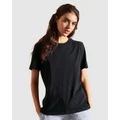 Superdry - Essential T Shirt - T-Shirts & Singlets (Black) Essential T Shirt