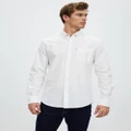 Ben Sherman - LS Classic Oxford Shirt - Casual shirts (Bright White) LS Classic Oxford Shirt