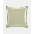 Linen House - Nimes Pure Linen Cushion - Home (Wasabi) Nimes Pure Linen Cushion