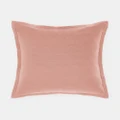Linen House - Nimes Pure Linen Cushion - Home (Rosette) Nimes Pure Linen Cushion