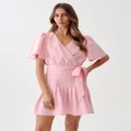 Tussah - Tammara Mini Dress - Dresses (Pale Pink) Tammara Mini Dress