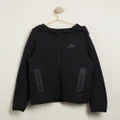 Nike - Sportswear Tech Fleece Full Zip Hoodie KIDS - Coats & Jackets (Black) Sportswear Tech Fleece Full-Zip Hoodie - KIDS