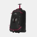 High Sierra - Composite V4 Ws Wheeled Duffel L - Backpacks (Black and Red) Composite V4 Ws Wheeled Duffel L