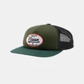 Nixon - Tioga Trucker - Hats (Dark Olive & Black) Tioga Trucker