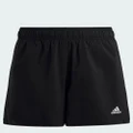 adidas Sportswear - Essentials Small Logo Chelsea Shorts Kids - Shorts (Black / White) Essentials Small Logo Chelsea Shorts Kids