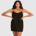 Billabong - Summer Love Mini Dress For Women - Dresses (BLACK) Summer Love Mini Dress For Women