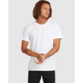Billabong - Premium Wave Wash T Shirt - Tops (WHITE) Premium Wave Wash T Shirt