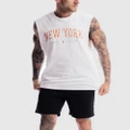 Counter Culture - New York Tank - Muscle Tops (White) New York Tank