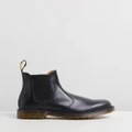 Dr Martens - Unisex 2976 Smooth Chelsea Boots - Boots (Black Smooth) Unisex 2976 Smooth Chelsea Boots