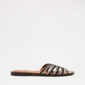 Naturalizer - Lane Slide Sandal - Sandals (Black Multi) Lane Slide Sandal