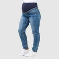 Ripe Maternity - Tyler Classic Slim Leg Jeans - Slim (Denim) Tyler Classic Slim Leg Jeans