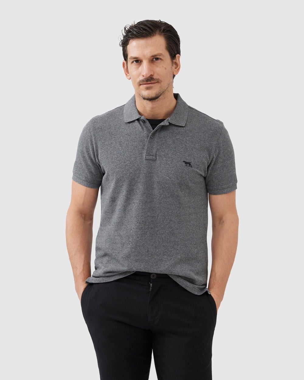 Rodd & Gunn - The Gunn Polo - Shirts & Polos (Tungsten) The Gunn Polo