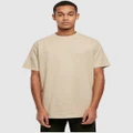 Urban Classics - UC Oversized Heavy Casual Tee - T-Shirts & Singlets (Sand) UC Oversized Heavy Casual Tee