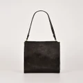 Cobb & Co - Safari Kensington Leather Tote - Handbags (Black) Safari Kensington Leather Tote