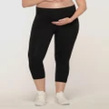 Lorna Jane - Maternity 7 8 Tights - Sports Tights (Black) Maternity 7-8 Tights