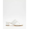 Atmos&Here - Betty Leather Heels - Heels (White Leather) Betty Leather Heels