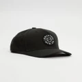 Brixton - Crest C MP Snapback - Headwear (Black) Crest C MP Snapback