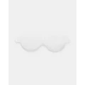 Linen House - Silk Sleep Mask - Home (White) Silk Sleep Mask