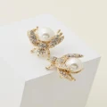 Stephanie Browne - Bumble Bee earrings - Jewellery (Gold) Bumble Bee earrings