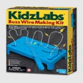 4M - 4M KidzLabs Buzz Wire Making Kit - Educational & Science Toys (Blue) 4M - KidzLabs - Buzz Wire Making Kit