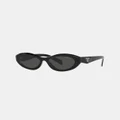 Prada - 0PR 26ZS - Sunglasses (Black) 0PR 26ZS