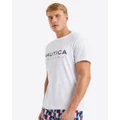 NAUTICA - Jax Tee - Short Sleeve T-Shirts (WHITE) Jax Tee