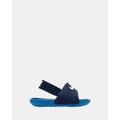 Nike - Kawa Infant - Sandals (Blue Void/Signal Blue/Platinum) Kawa Infant
