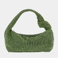 Olga Berg - Polly Crystal Shoulder Bag - Clutches (Green) Polly Crystal Shoulder Bag
