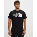 The North Face - SS Hoodie Tee - T-Shirts & Singlets (Black & White) SS Hoodie Tee