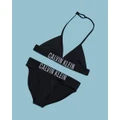 Calvin Klein - Triangle Bikini Set Teens - Bikini Set (PVH Black) Triangle Bikini Set - Teens