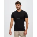 Calvin Klein Jeans - Institutional Tee - T-Shirts & Singlets (Black) Institutional Tee