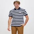 Helly Hansen - Koster Polo - Shirts & Polos (Navy Stripe) Koster Polo