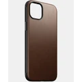 Nomad - iPhone 15 Plus Leather Phone Case - Tech Accessories (Brown) iPhone 15 Plus Leather Phone Case