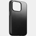 Nomad - iPhone 15 Pro Horween Leather Phone Case - Tech Accessories (Black) iPhone 15 Pro Horween Leather Phone Case