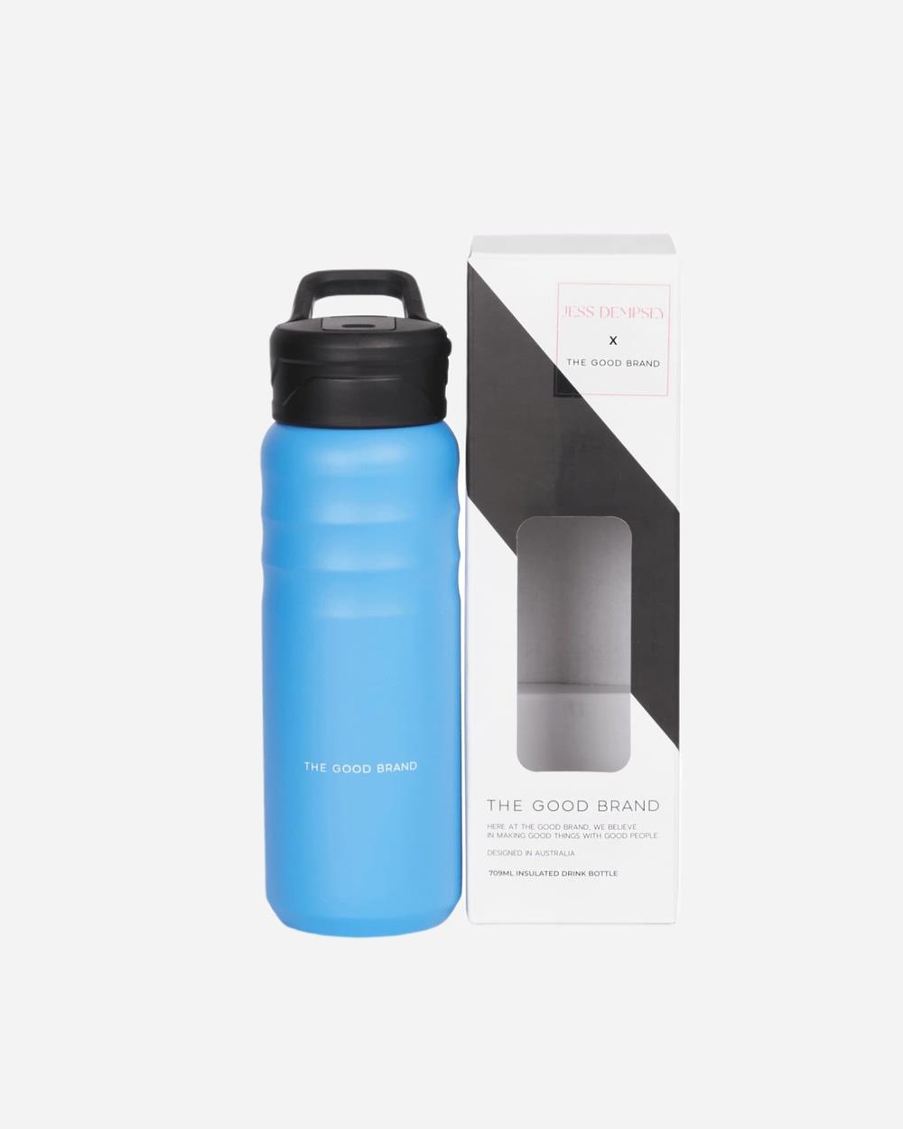 The Good BRAND - Large Insulated Drink Bottle - Home (BRIGHT BLUE) Large Insulated Drink Bottle