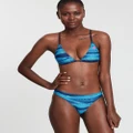 adidas Swim - Parley Allover Print Infinitex 2 Piece Bikini Set - Bikini Set (Legend Ink & Dark Blue) Parley Allover Print Infinitex 2-Piece Bikini Set