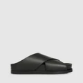 Beau Coops - Flora Slides - Casual Shoes (BLACK-900) Flora Slides