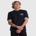 Quiksilver - Mens Quik Frame T Shirt - Tops (BLACK) Mens Quik Frame T Shirt